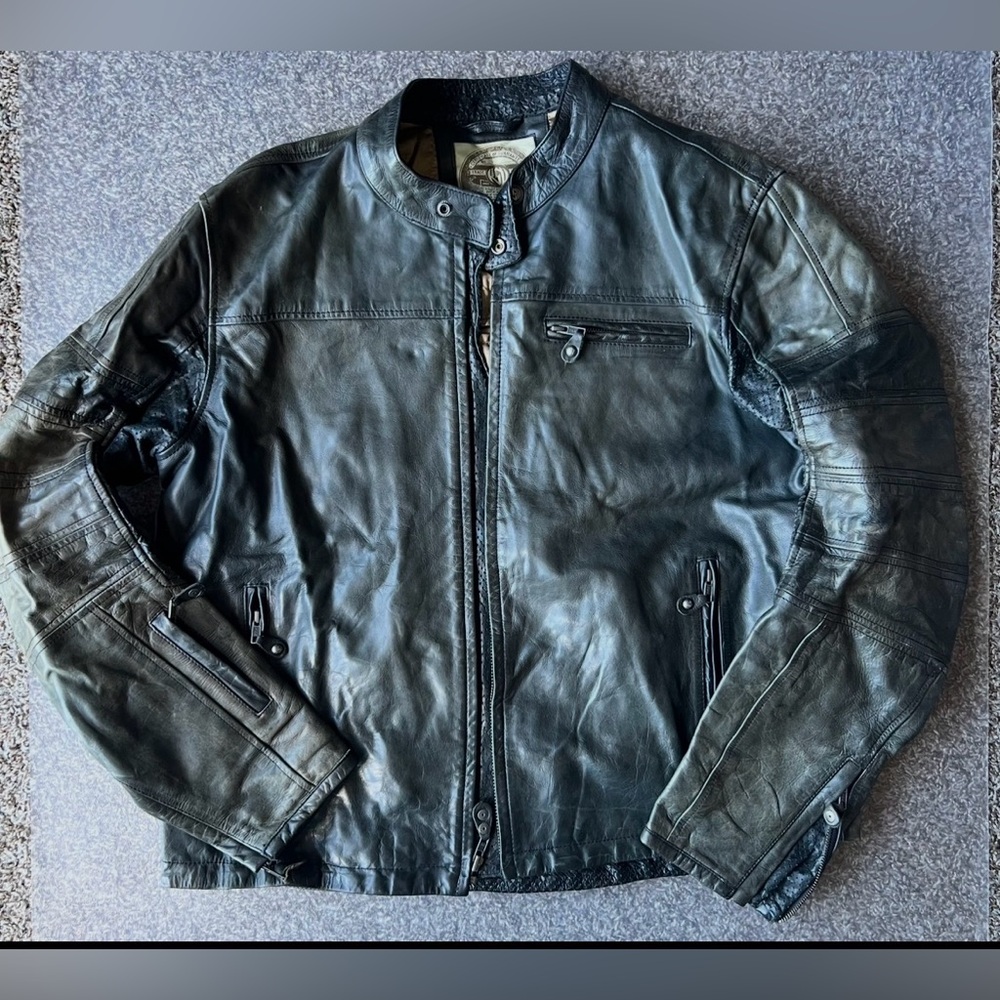 Roland Sands Ronin XXL Men's Motorcycle Leather Jacket